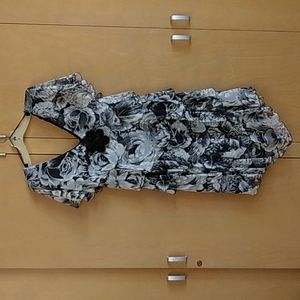 Cattiva by Maya Jornot Vintage Dress with sequin beaded flower detail